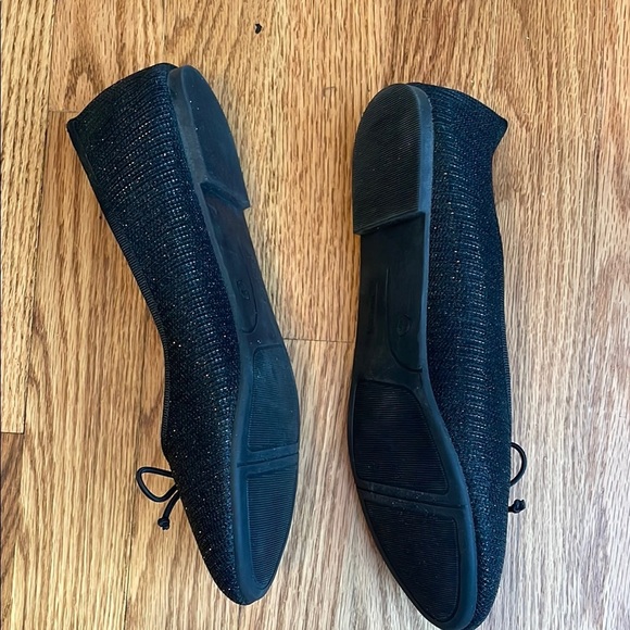 Cinak Final Black Ballet Flat Shoes Women’s 8.5 Comfortable Versatile Preppy - Picture 2 of 5